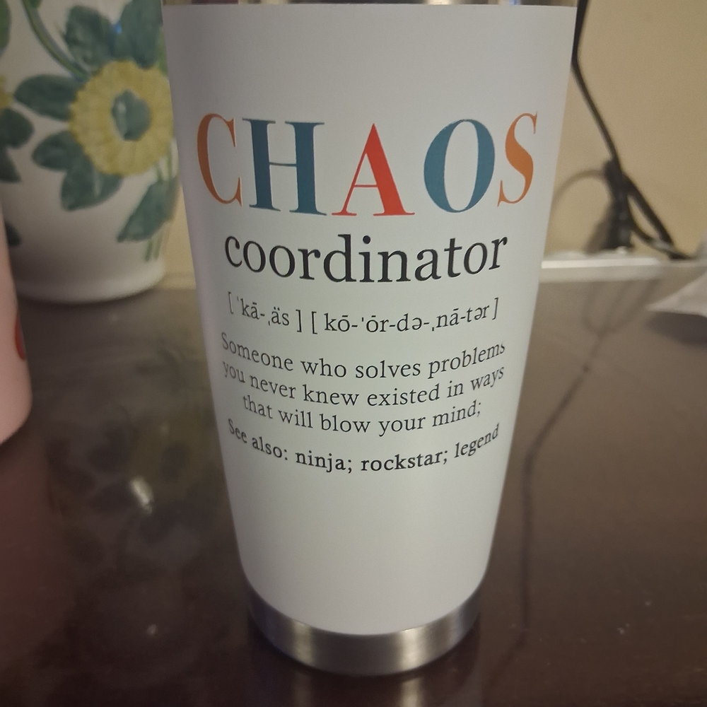 Chaos Coordinator Insulated Tumbler - Multicolor
